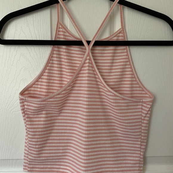cute pink and white tank - Picture 2 of 2